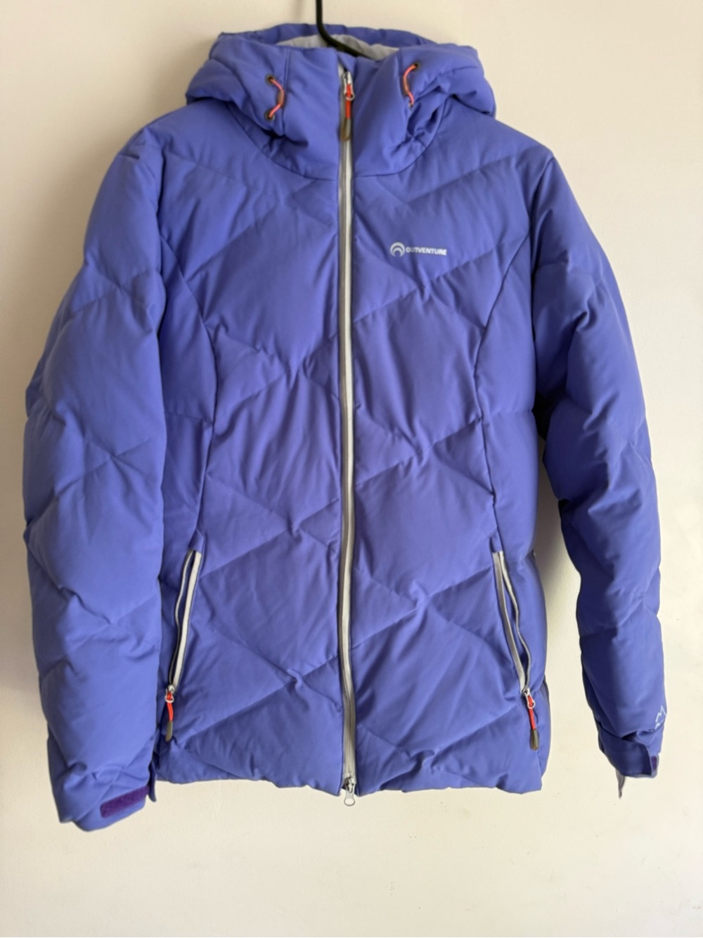 Women's Purple Insulated Hooded Jacket